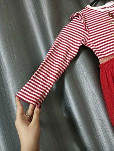 Adorable Girls Christmas Reindeer Dress ❤️