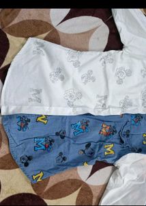 Selling Combo of 2 Micky printed tops