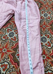 Elegant Pink Embroidered Kurta set