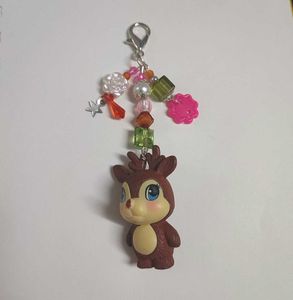 Kawaii Brown Deer Bag Charm