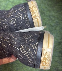 Stylish Black Sneakers