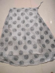 Floral Print Ethnic Skirt