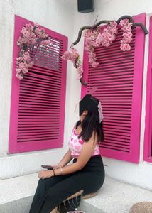 Pink Top From Savana N Jeand Fro Sassafras
