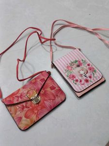Cute Floral Crossbody Bags - Set of 2