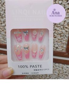 Press-On Nail Set( Pack Of 6)