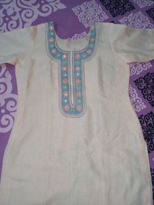 Peach Kurta