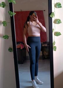 Shein Halter Ribbed Crop Top