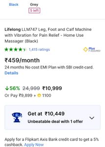 Lifelong Leg Massager