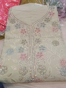 Embroidered Dress Material