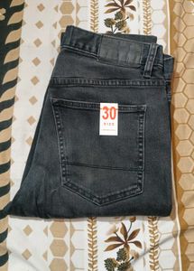 Stylish Gray Denim Jeans