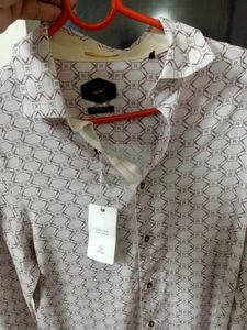 NEW RARE RABBIT STYLISH Patterned Shirt