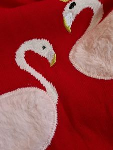 Red Flamingo Sweater