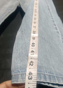 Light Wash Denim Jeans