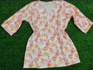 beautiful short cotton Kurti Unused Brand New