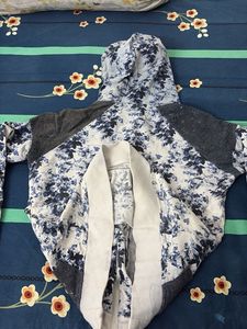 Floral Print Hoodie
