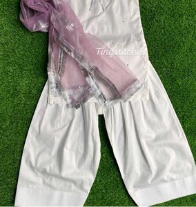 Elegant White Kurta Set no dupatta