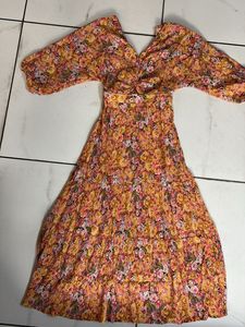 Floral Print Maxi Dress