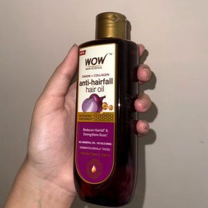 SEALED Wow Anti-Hairfall Hair Oil