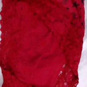 Red Lace brief