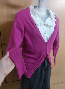 Zara Open Sweater
