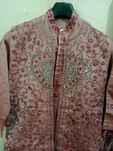13 to 14 Years Old Boy 3 Piece Set Sherwani....wit