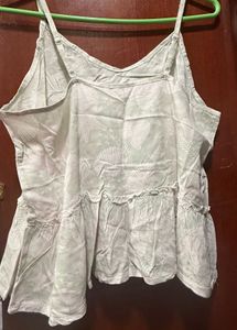 Shell Print Sleeveless Top