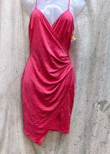 I. Pink Mini Dress