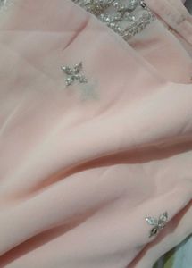 Heavy Unstitched Party Wear Suit