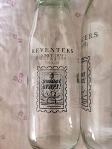 5 Keventers Glass Bottles