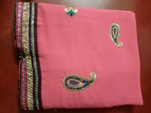 New Pink Saree