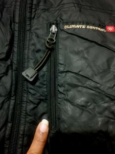 Black Sleeveless Jacket