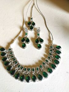 Emerald Green Jewelry Set