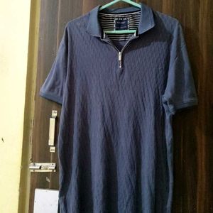 Stylish Blue Polo T-Shirt