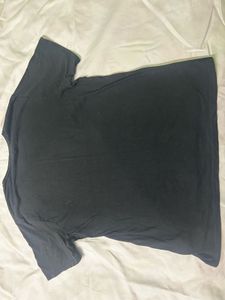 Graphic Print Black T-shirt