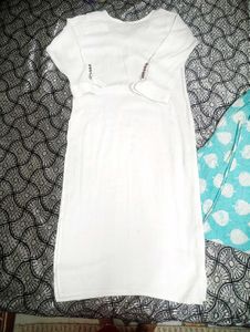 White Kurta Set