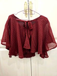 Back Bow Layer Top