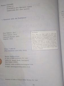 Workbook On Ecohes,ISC Collection Of Short Storie