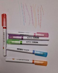 Pastel Star Line Color Pens