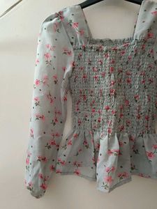 Beautiful Floral Print Top