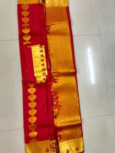 Red & Gold Saree