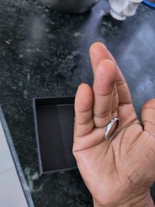 GIVA Mens Silver  💍 ring