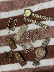 Hair accessories with two watches only at 299