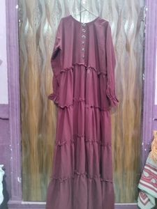 Maroon Abaya 🥀💄🫀