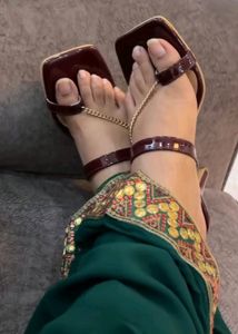 Burgundy Heeled Sandals