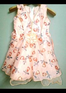 Floral &#39;Kids&#39; Dress