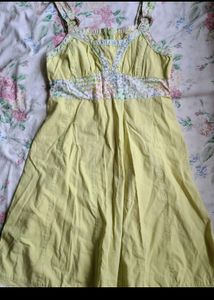 Cottagecore Green Dress