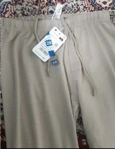 latte color leggine, size M, 69 cm