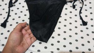 Black &amp; Red Bikini Bottom