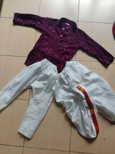 Boys Ethnic Kurta Set 2 In 1 Style