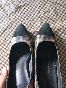 Leopard Print Pointed Heels